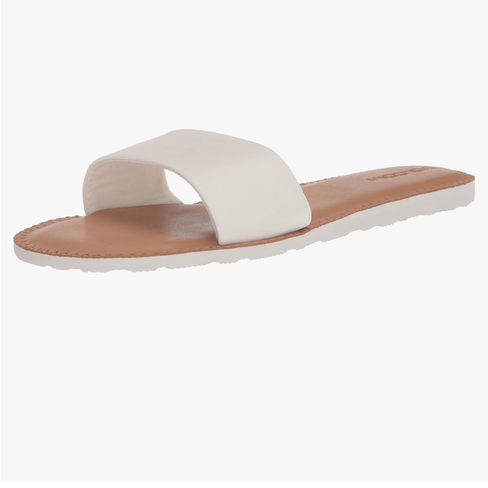 Volcom Women's Simple Synthetic Leather Strap Slide Sandal - Picture 6 of 7